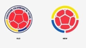 La transición de escudo de la Selección Colombia