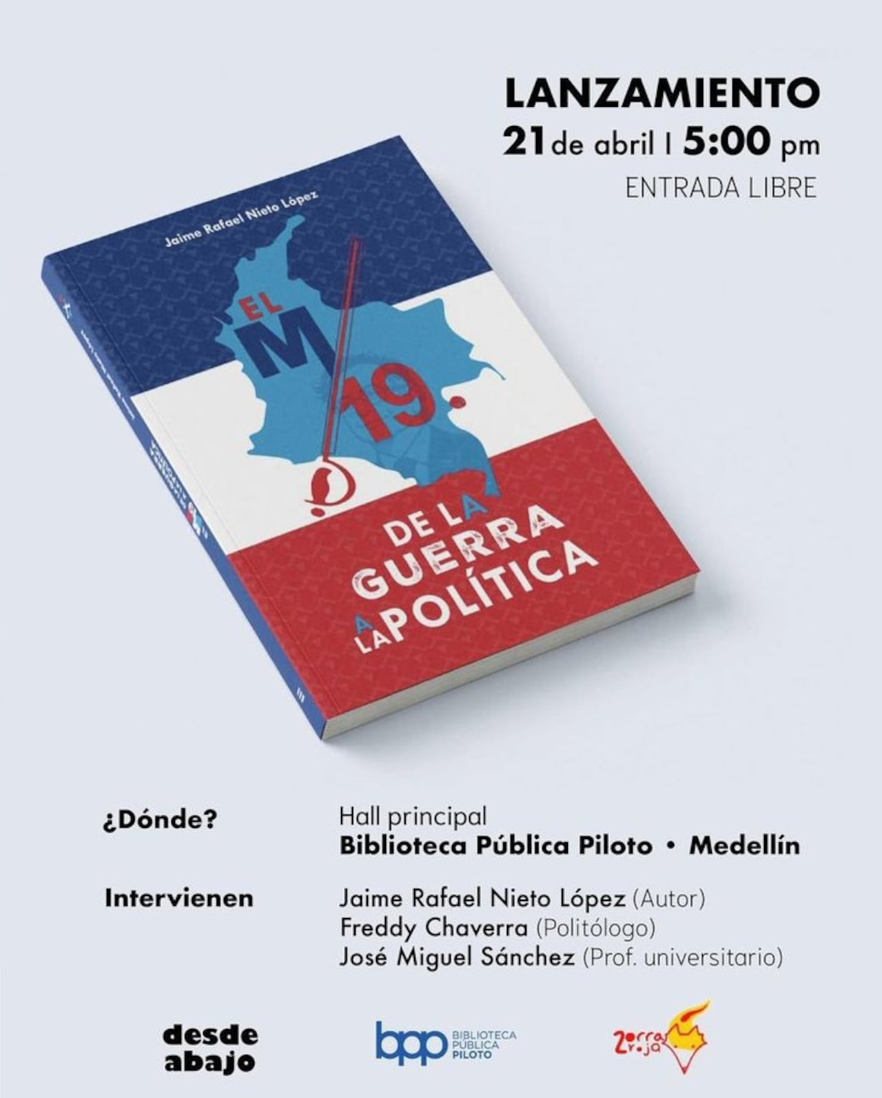 Polémica por libro M19