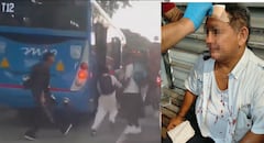 Agresión a conductor del MIO en Cali terminó con un herido y un capturado