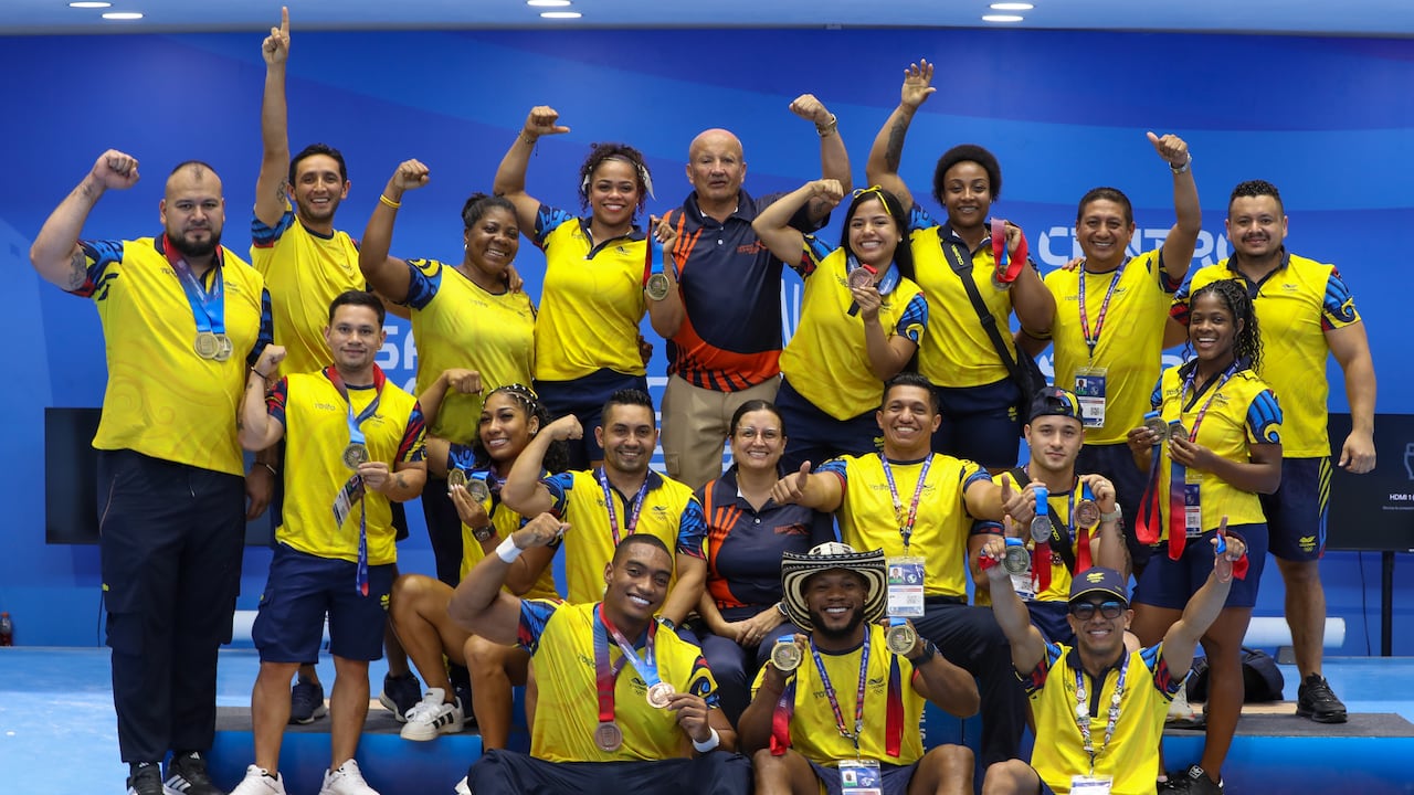 El equipo colombiano de levantamiento de pesas o halterofilia, tuvo una gran actuación en los Juegos Centroamericanos y del Caribe 2026.