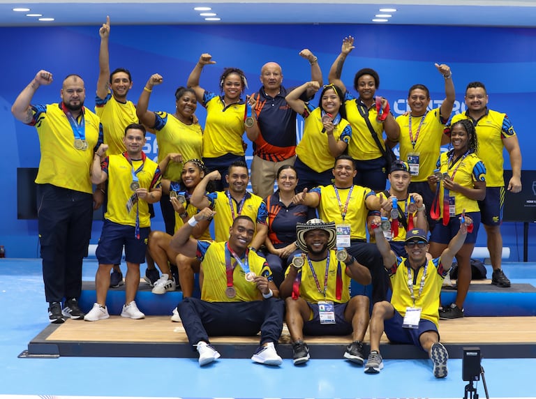 El equipo colombiano de levantamiento de pesas o halterofilia, tuvo una gran actuación en los Juegos Centroamericanos y del Caribe 2026.