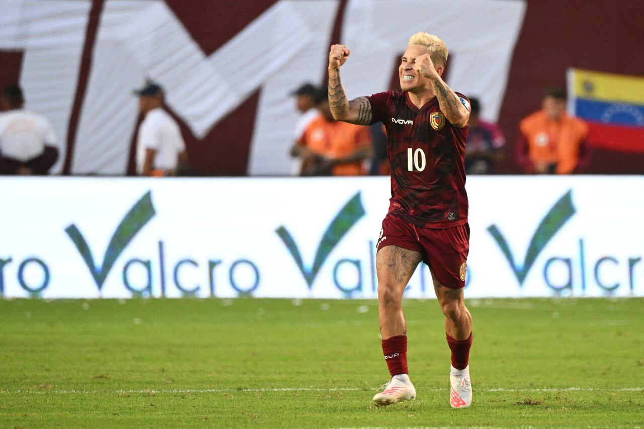 Yeferson Soteldo fue la gran figura de Venezuela.