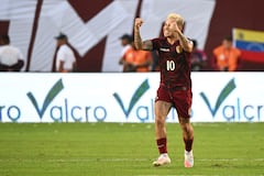 Yeferson Soteldo fue la gran figura de Venezuela.