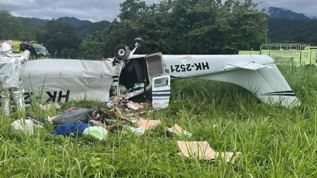 La aeronave Cessna matrícula HK-2521 se accidentó a pocos segundos después de despegar del aeropuerto Vanguardia, en la capital del Meta.