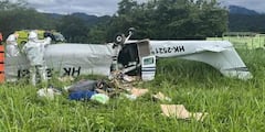 La aeronave Cessna matrícula HK-2521 se accidentó a pocos segundos después de despegar del aeropuerto Vanguardia, en la capital del Meta.