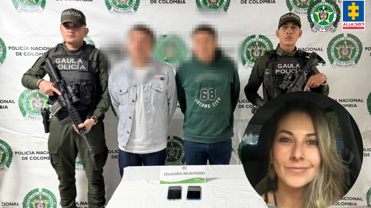 Presuntos responsables del secuestro de Diana Ospina.
