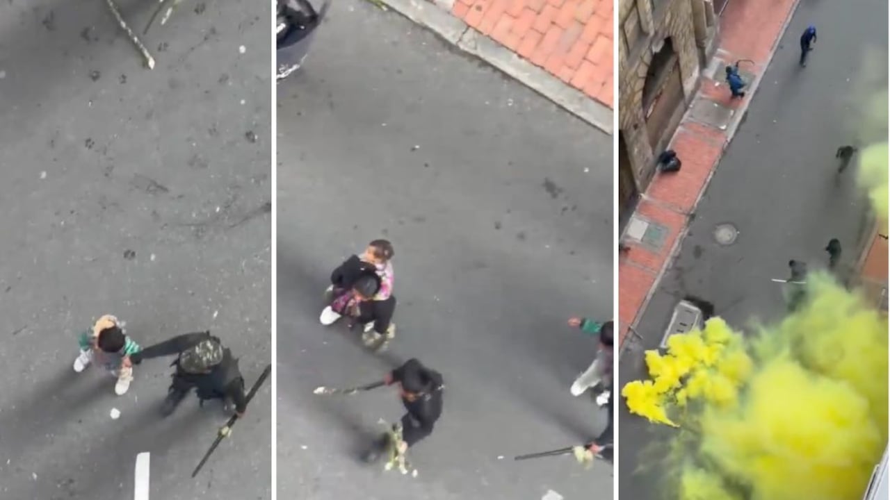 Polémica por presencia de niños en choques entre manifestantes indígenas y la fuerza pública