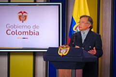 El presidente, Gustavo Petro, el 14 de enero de 2026, en Bogotá