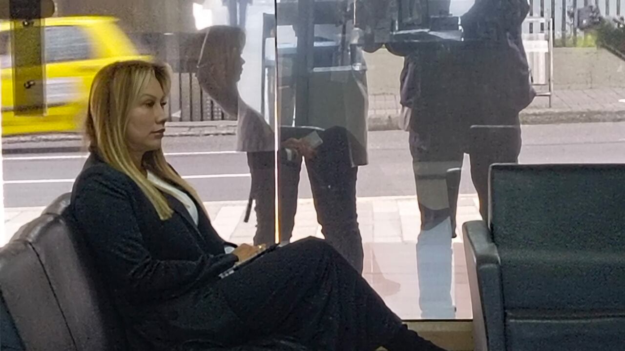 Sandra Ortiz ex consejera para las Regiones
Indagatoria en la sala de instrucción de la Corte Suprema de Justicia