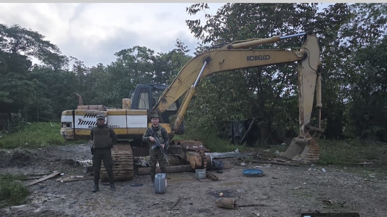 Autoridades intervinieron 18 minas ilegales en el corregimiento de Paimadó, donde la explotación ilícita venía generando graves afectaciones a los ecosistemas del Chocó.