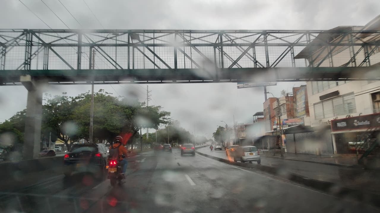 Lluvias en Cali este sábado 29 de agosto de 2026.