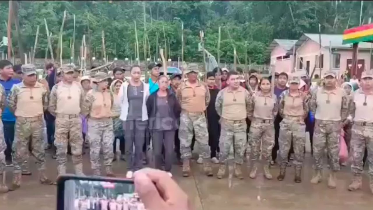 Las imágenes fueron difundidas por las redes sociales