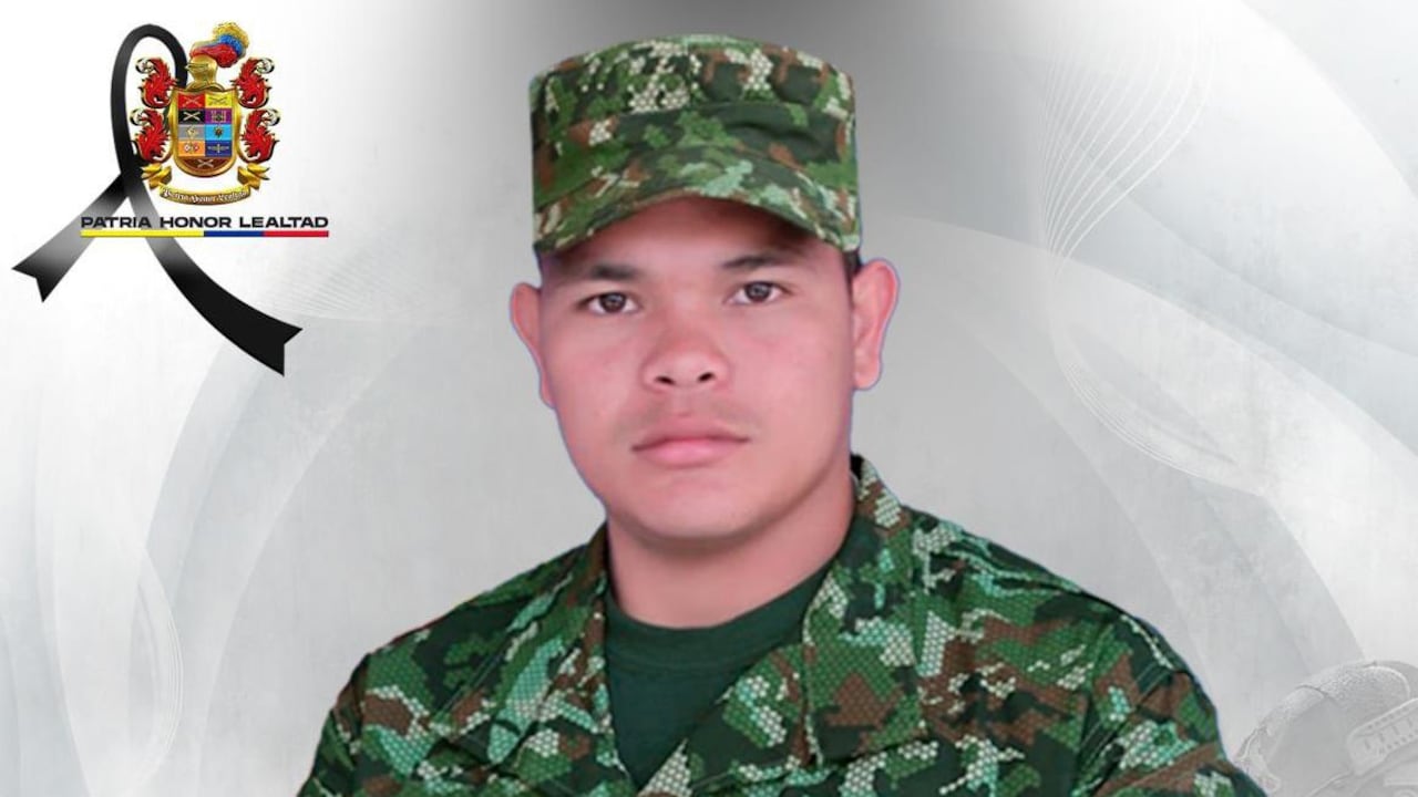 El soldado profesional Ferney Ramos Villalba perdió la vida en este nuevo ataque al Ejército en el Cauca.