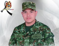 El soldado profesional Ferney Ramos Villalba perdió la vida en este nuevo ataque al Ejército en el Cauca.