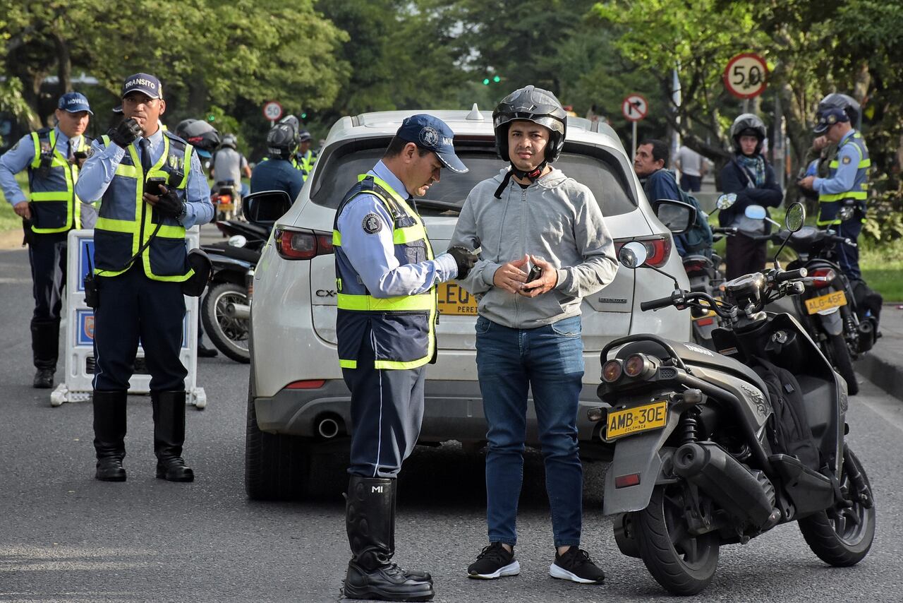 Operativos de Movilidad en la avenida 3 Norte.