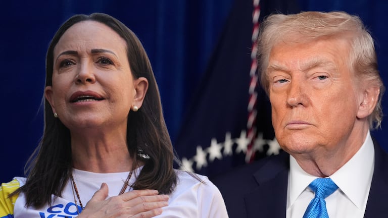 María Corina Machado, Donald Trump