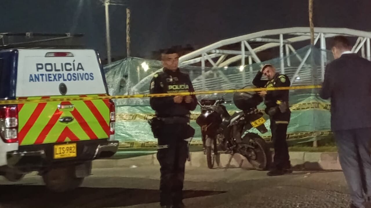 La explosión sucedió a un lado del centro comercial Tintal Plaza.