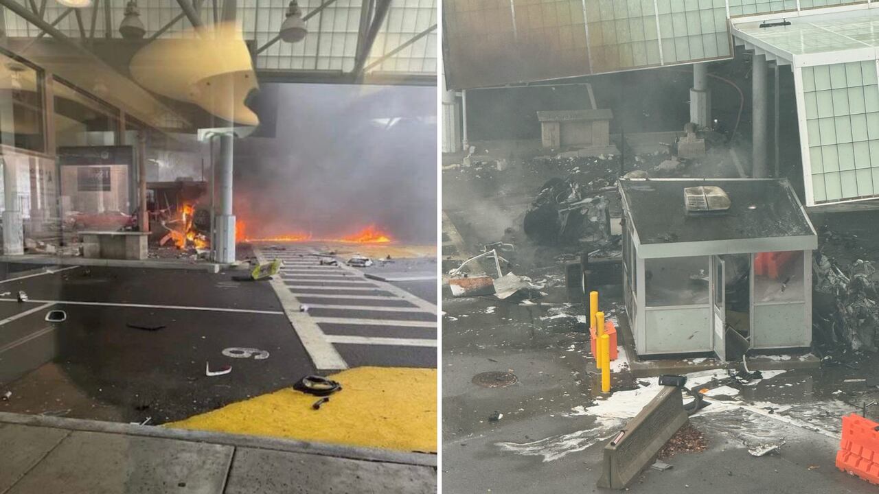 En redes sociales, circulan imágenes del hecho.