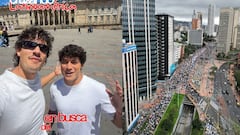 Influencers españoles visitando Bogotá.