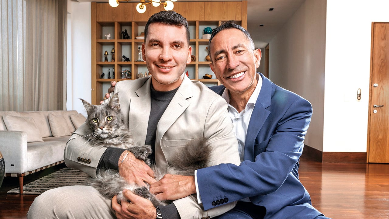 Julian Caicedo y Ricardo Roa.
Foto: Juan Carlos Sierra-Revista Semana.