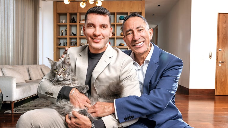 Julian Caicedo y Ricardo Roa.
Foto: Juan Carlos Sierra-Revista Semana.