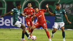 Clásico entre Deportivo Cali y América en la Liga BetPlay 2025-ll.