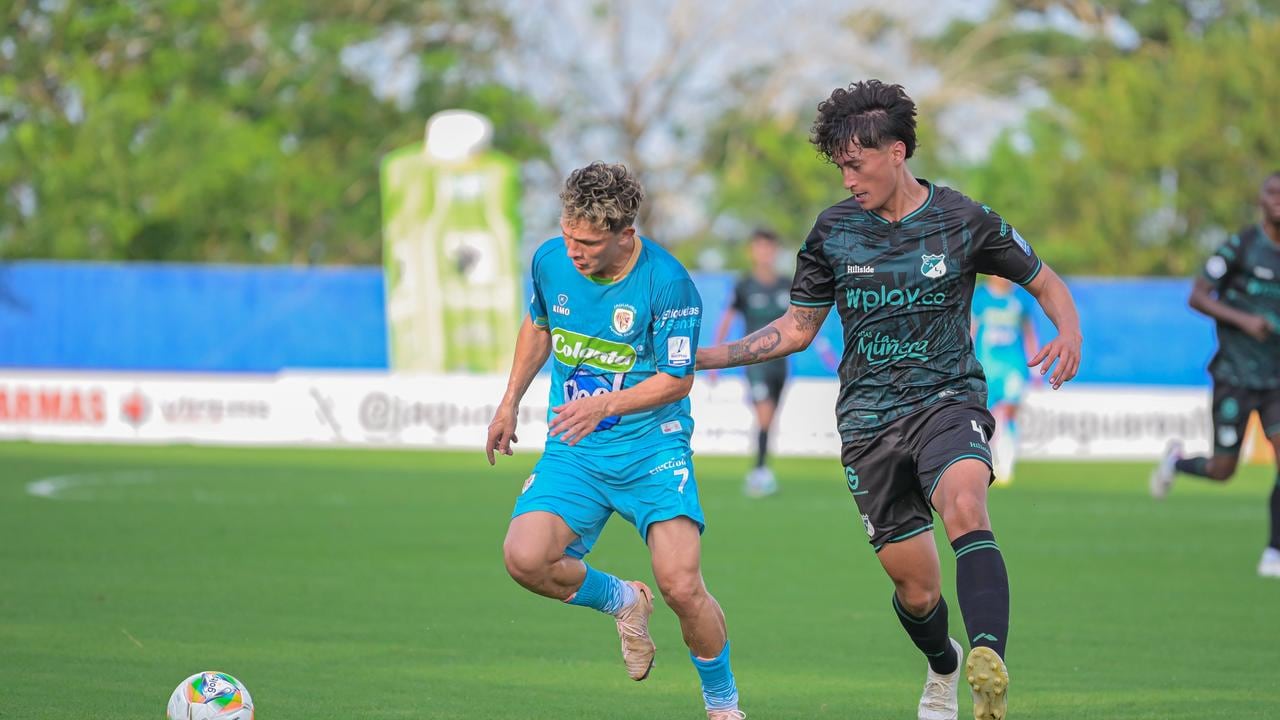 Imagen del partido entre Jaguares de Córdoba y Deportivo Cali por la fecha 1 del primer semestre de la Liga Colombiana 2026.