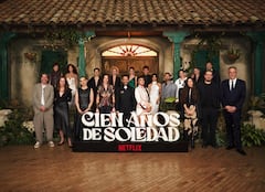 Junto a más de 350 invitados, el Teatro Mayor Julio Mario Santo Domingo fue el escenario elegido para la premiere de la segunda temporada de Cien años de soledad.