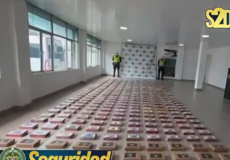 Red criminal transnacional pierde millonario cargamento de droga tras operación policial