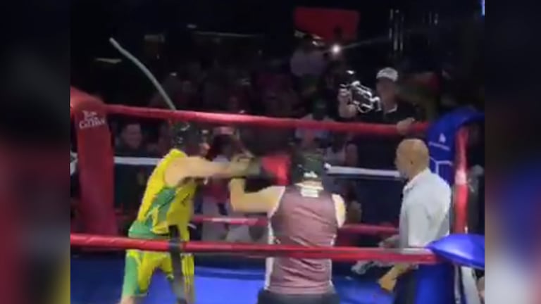 Gobernador de Caquetá (amarillo) VS Alcalde de Florencia (Vino tinto).