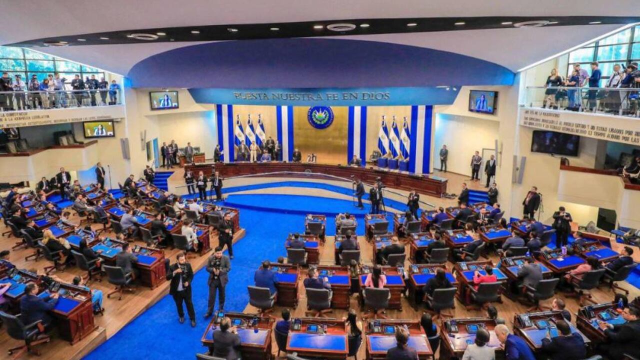 El Congreso de El Salvador realizó una votación para esta aprobación.