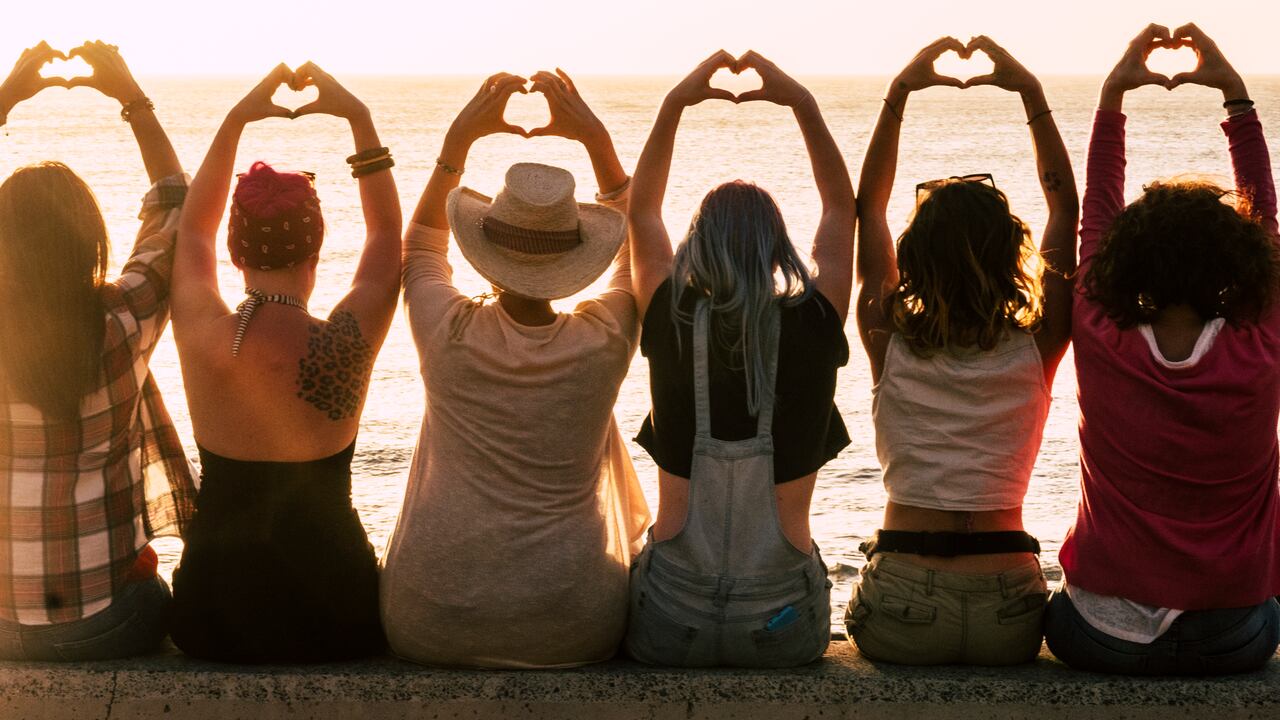 valentine's day concept - friendship forever