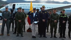 Presidente Abelardo De La Espriella y la Fuerza Pública.