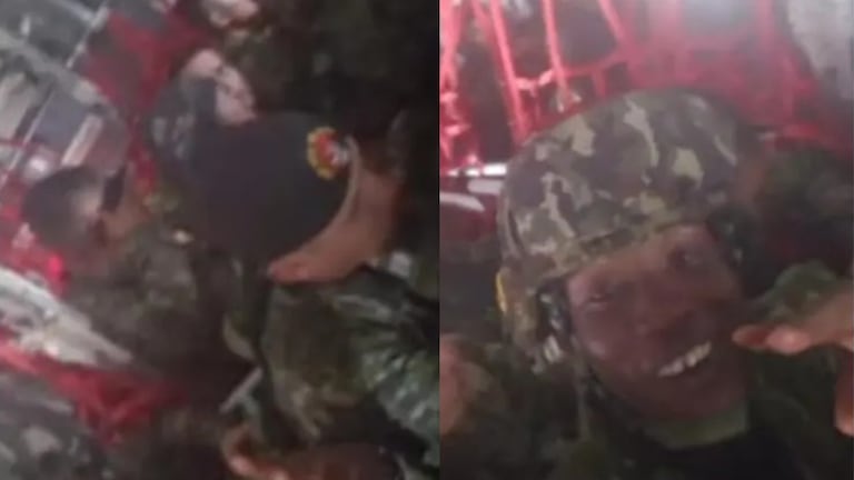 video previo al accidente de avión Hércules.