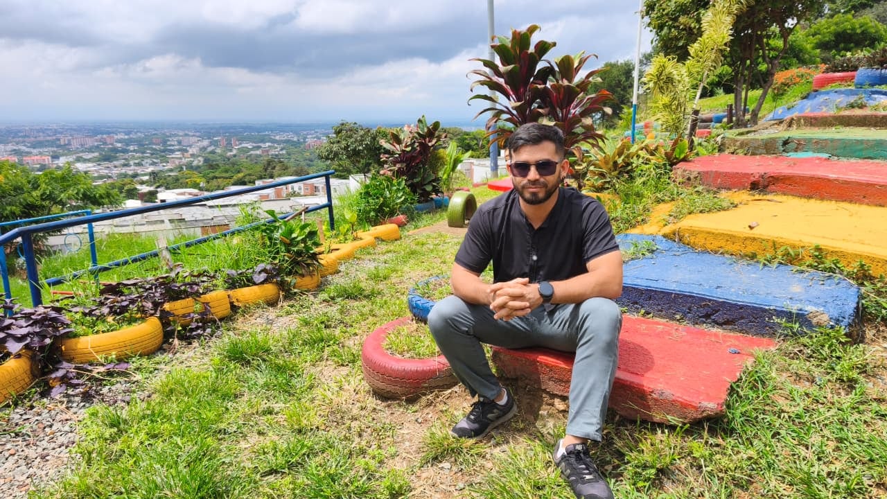 Andrés Felipe González, líder social y director de la Fundación Pan Vivo.