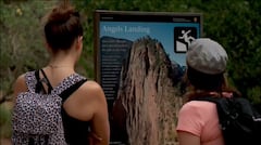 El pastor llevó a su esposa en su caminata de aniversario a Angels Landing en el Parque Nacional Zion y, presuntamente, la empujó del acantilado el 22 de agosto de 2006. Foto de referencia.