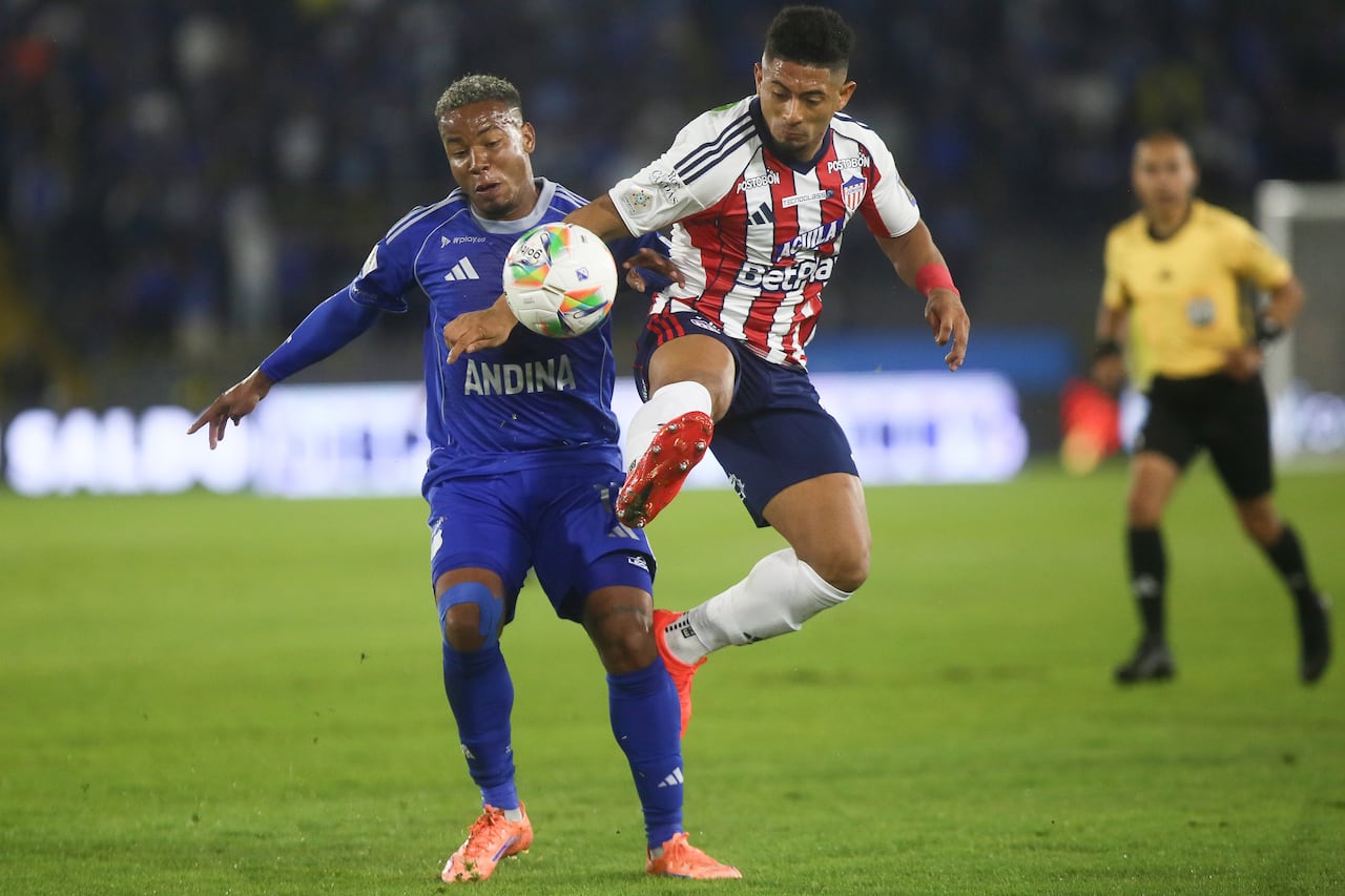 Imagen del compromiso entre Millonarios y Junior de Barranquilla por la fecha 2 del primer semestre de la Liga Colombiana 2026.