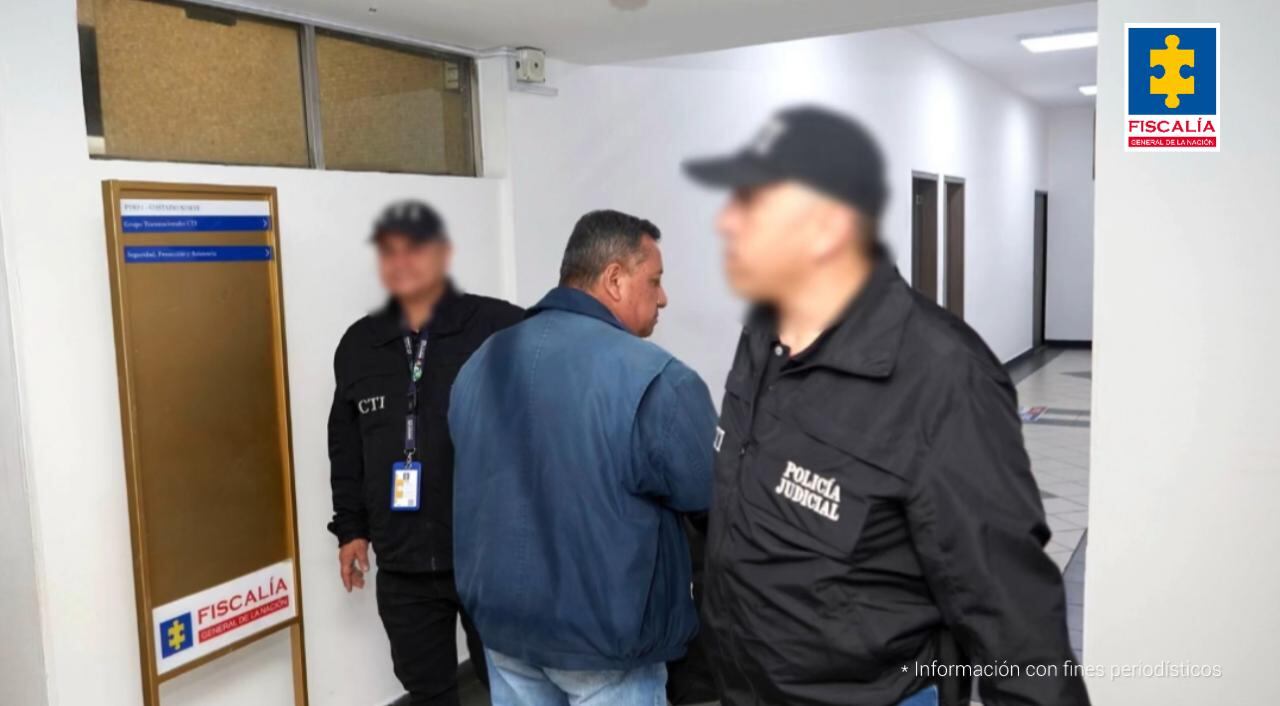 Edgar Armando Daza Díaz, un exintegrante de la Policía Nacional condenado a 27 años de prisión por el crimen del vicepresidente de la Central Unitaria de Trabajadores (CUT), Jorge Luis Ortega García,