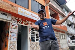 John Jairo Perdomo director de la sala y escuela de teatro Casa Naranja en el oriente de Cali.