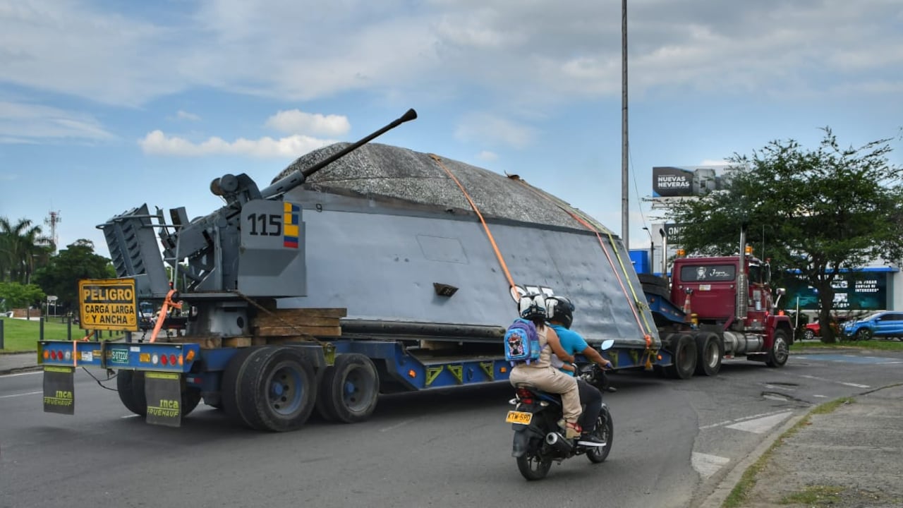 El Buque quedará ubicado en donde se llevan a cabo las obras de Parque Pacífico.