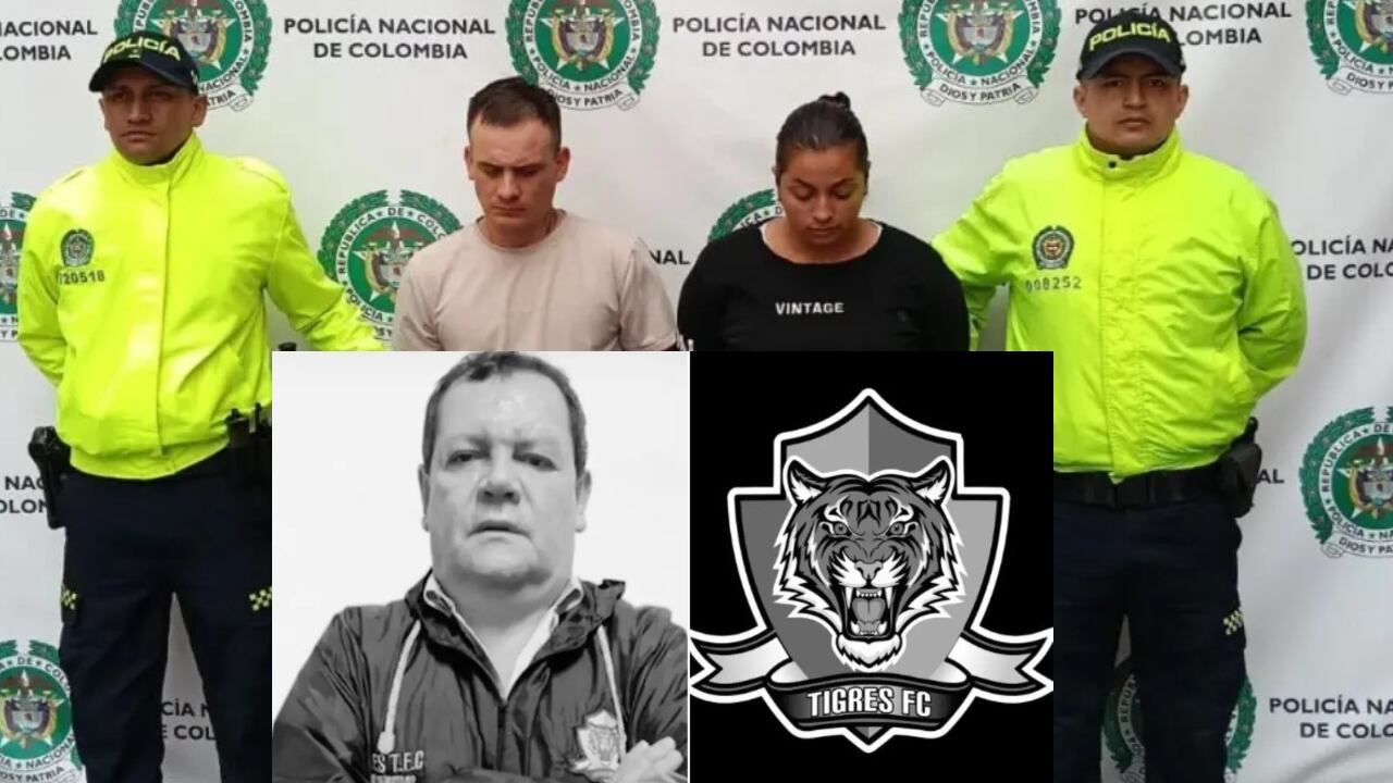 Judicializan a pareja señalada de asesinar al dueño de Tigres futbol Club en  Bogotá - El País