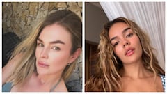 Verónica, la hermana de Karol G compartió unas fotos de su viaje y posó en vestido de baño.