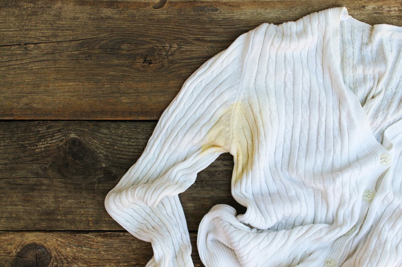 Manchas de desodorante