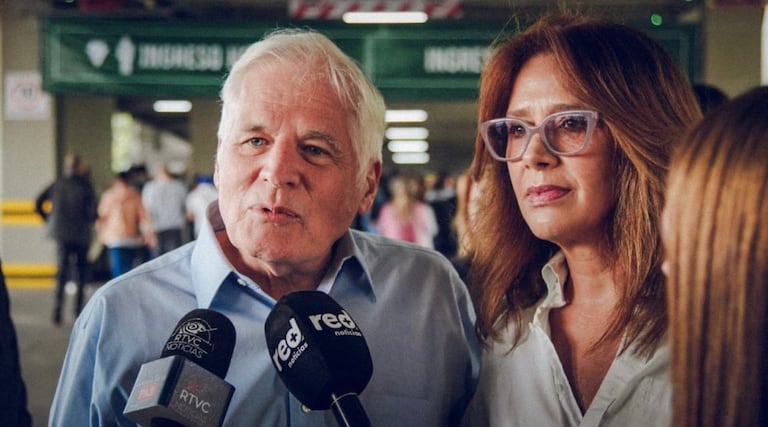 Miguel Uribe Londoño y Luisa Fernanda Villegas.