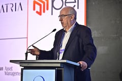 Leonardo Villar, gerente del Banco de la República, defendió la meta de inflación en Colombia. Foto: Congreso Asofondos.