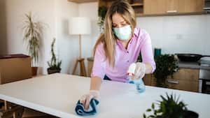 Repelente para insectos en la cocina.