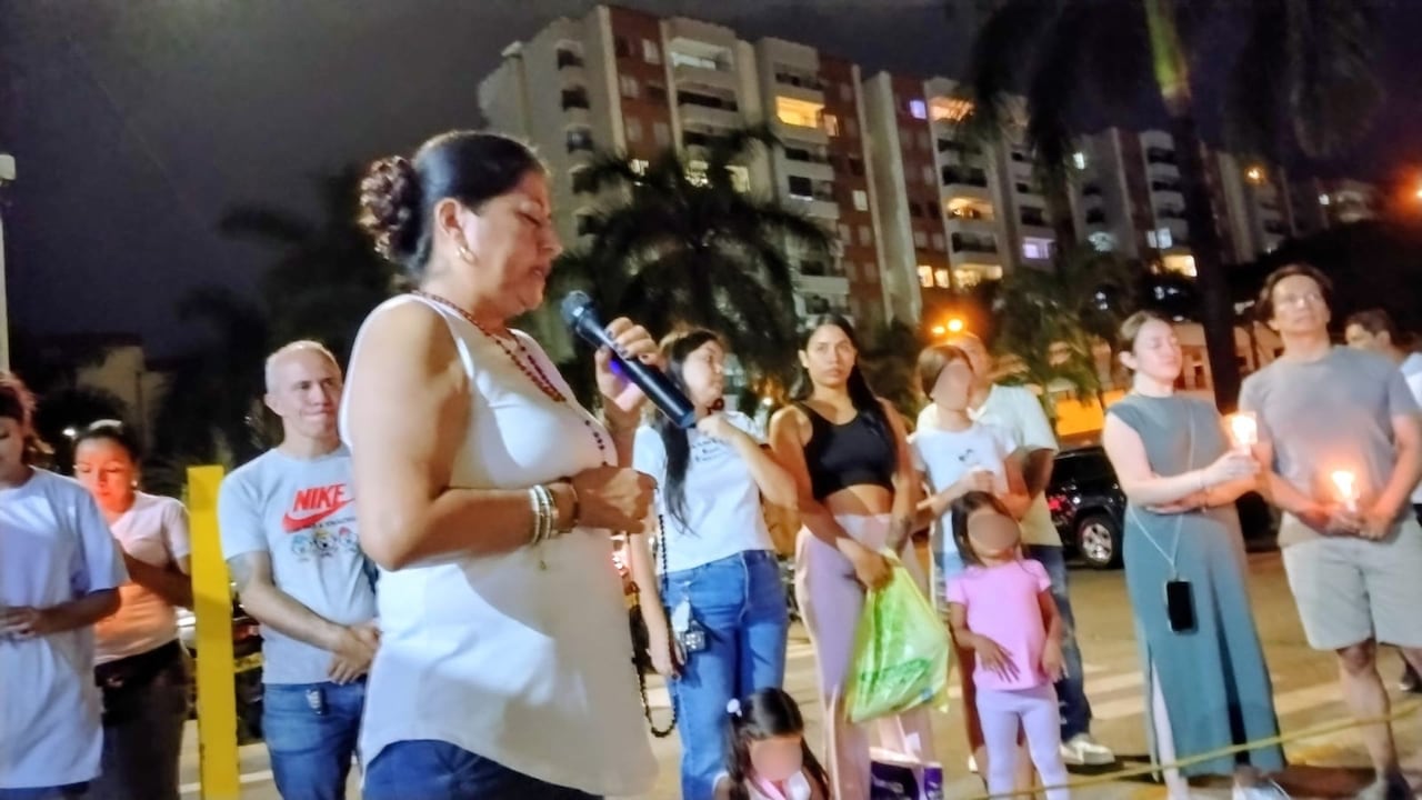 Velatón en Cali