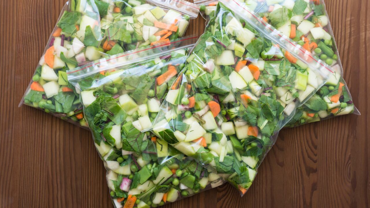 verduras en bolsa
