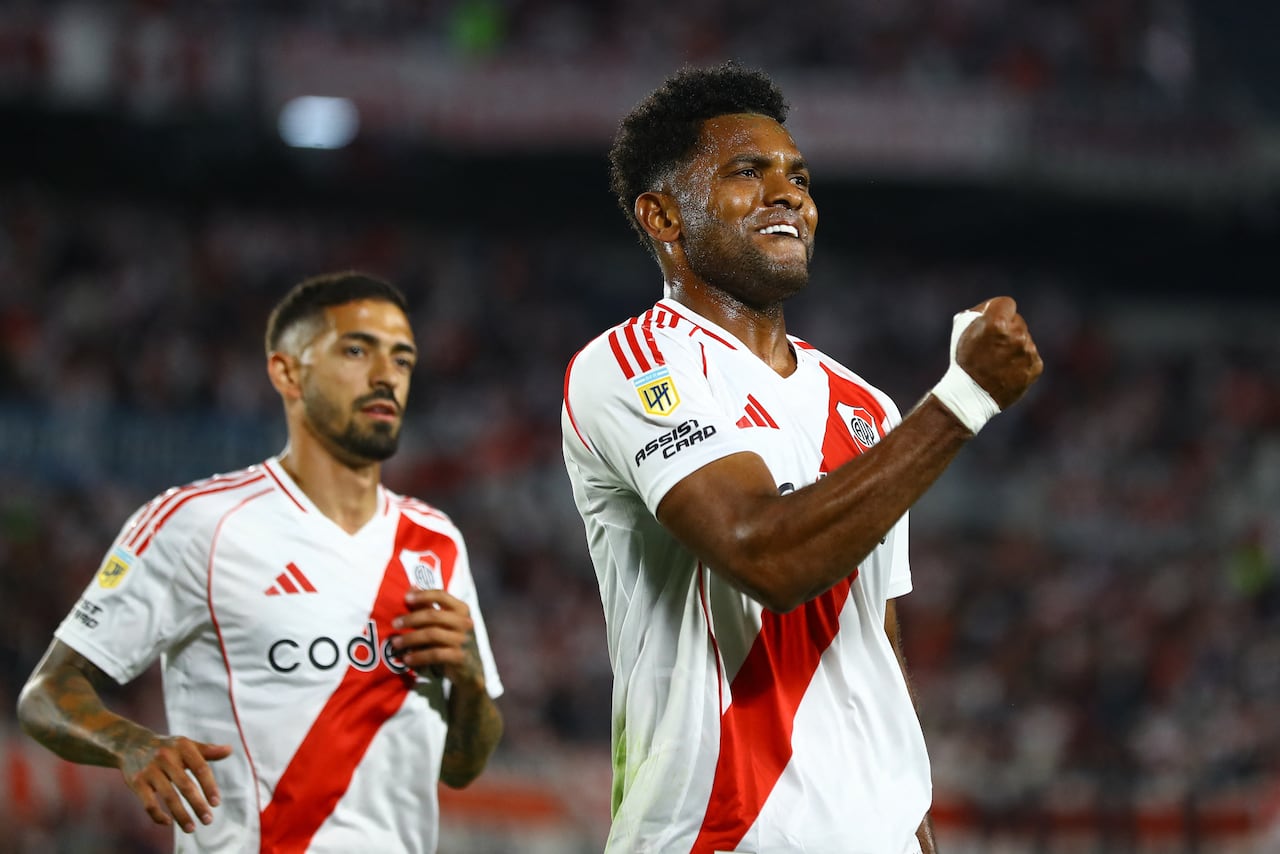 Miguel Ángel Borja, delantero colombiano.