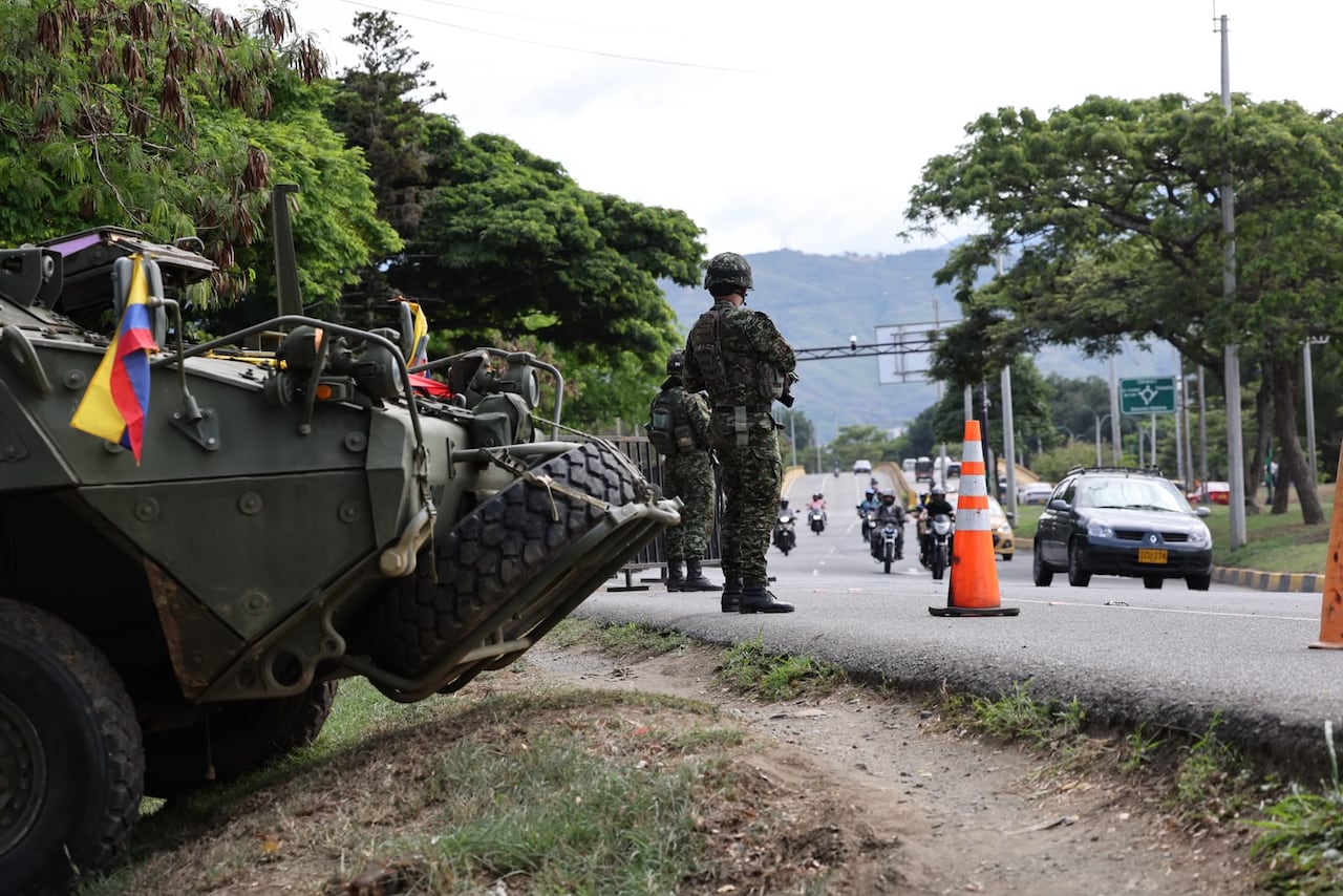 La Tercera Brigada del Ejército Nacional tiene en territorio un componente de vehículos blindados de combate LAV III en Cali.